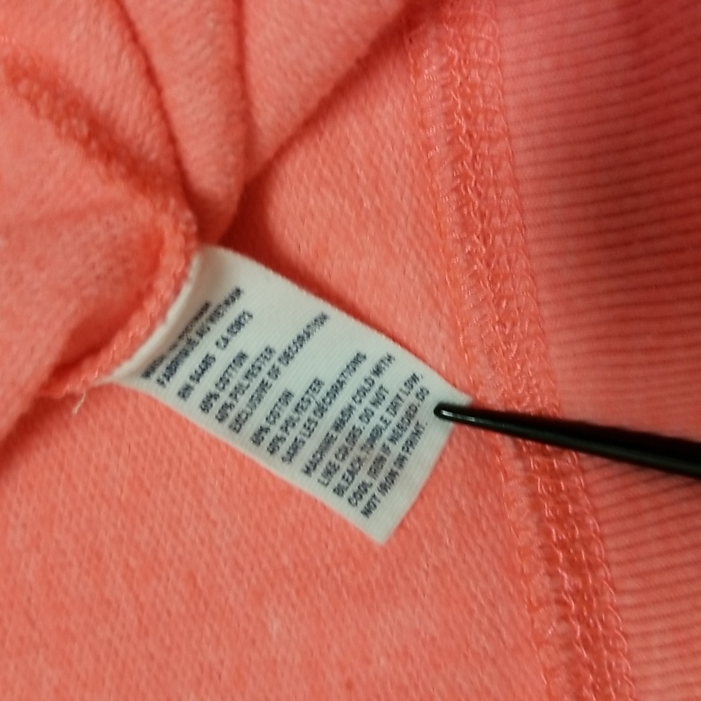 American Eagle Outfitters hoodie coral sz S - Picture 8 of 8